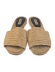 Balenciaga Straw Espadrilles