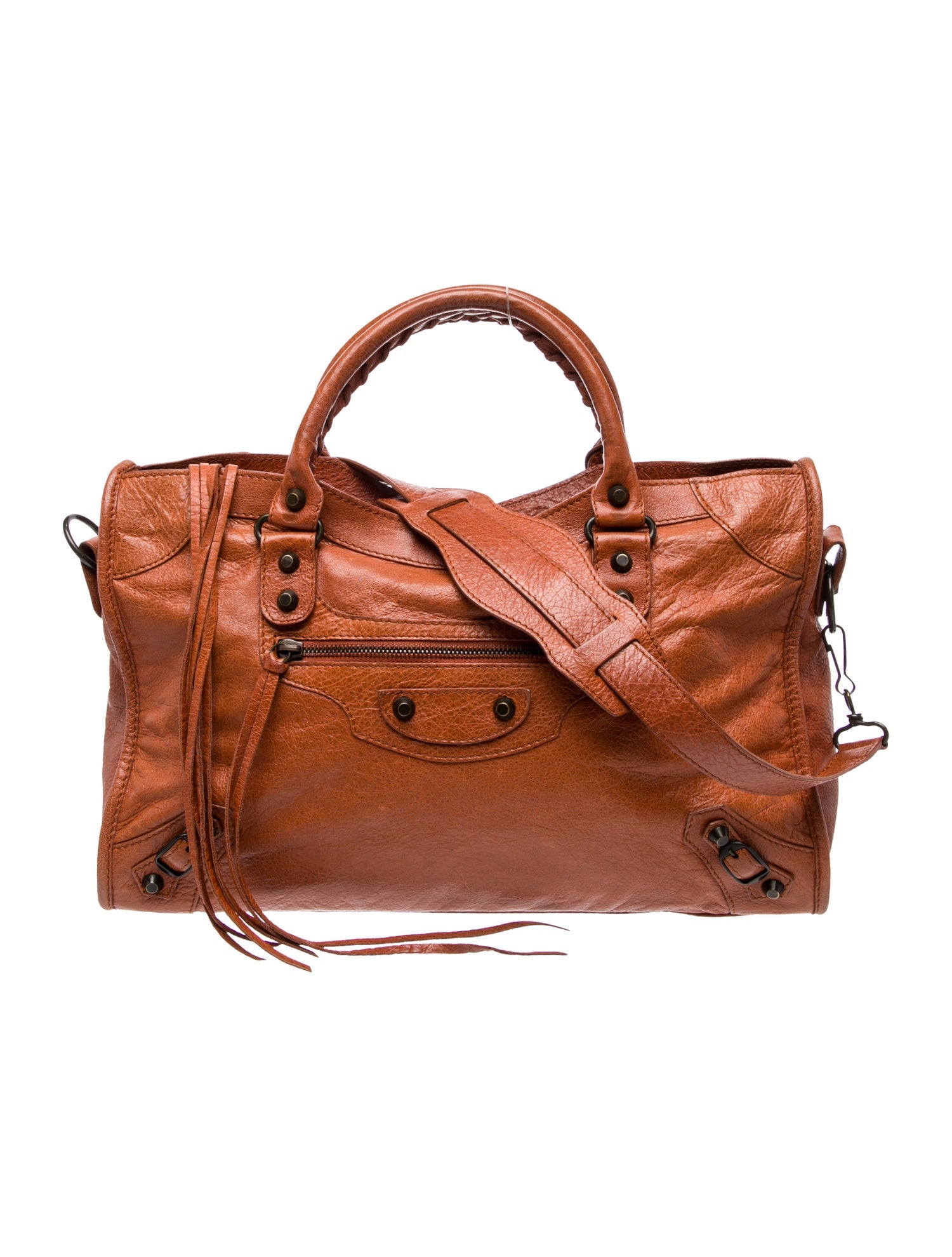 Balenciaga Leather Motocross Classic City