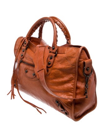 Balenciaga Leather Motocross Classic City