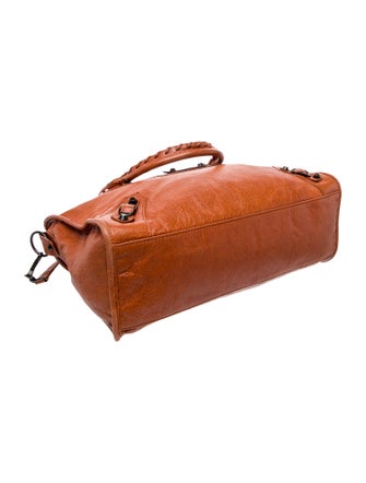 Balenciaga Leather Motocross Classic City