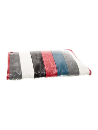 Balenciaga Leather Bazar Zip Pouch