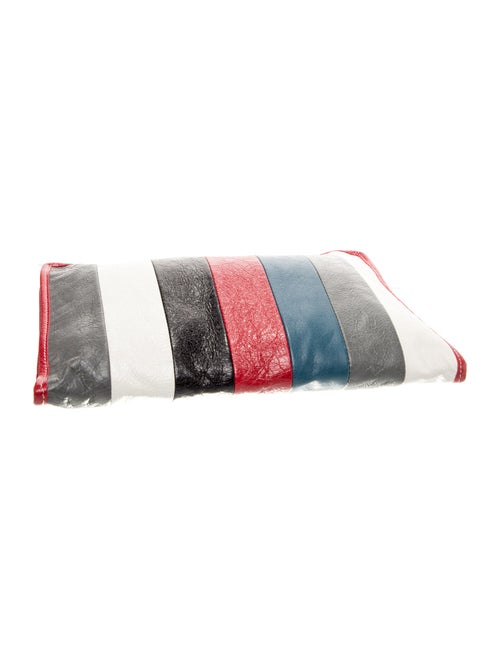 Balenciaga Leather Bazar Zip Pouch