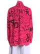 Balenciaga 2019 Printed Blouse