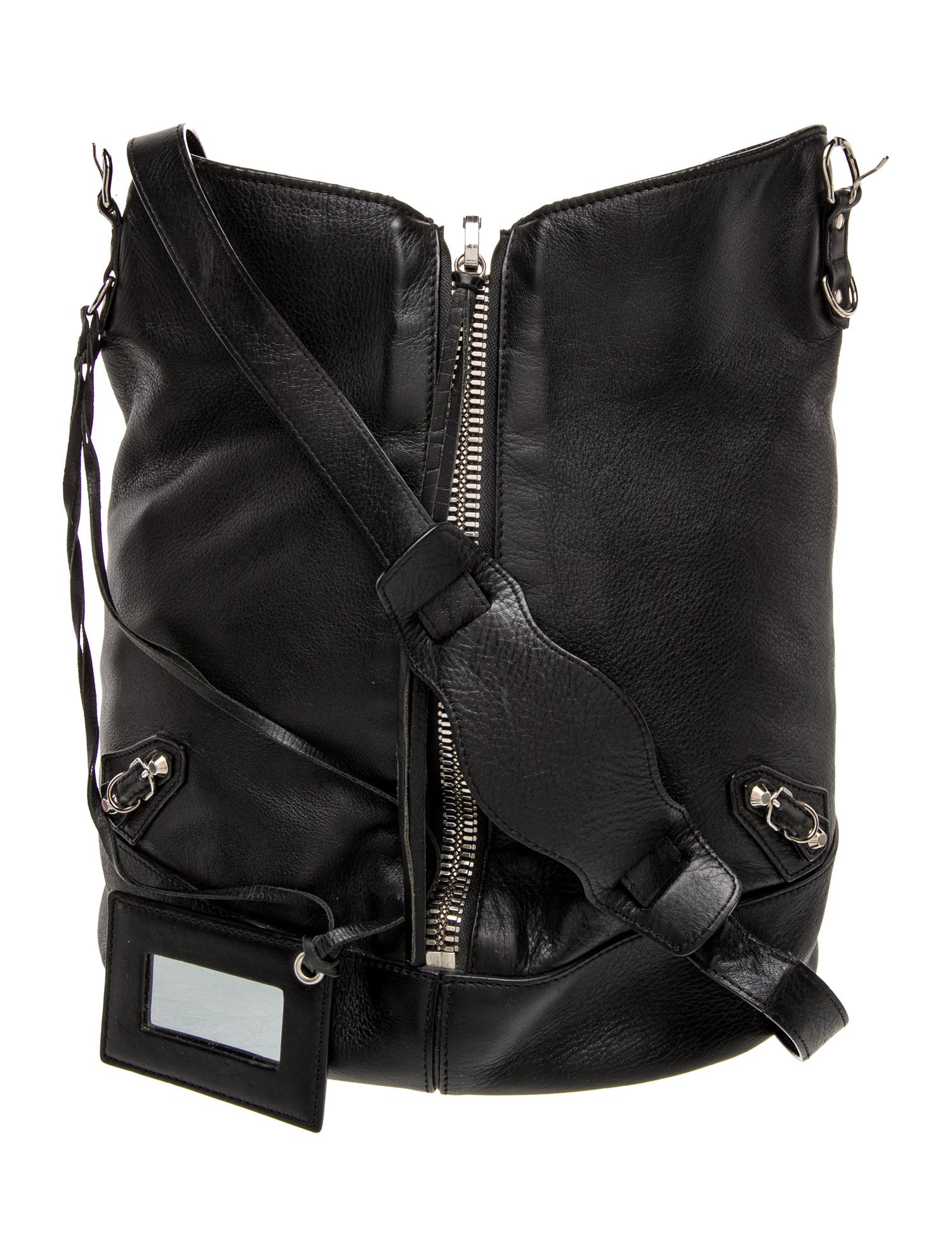 Balenciaga Leather Messenger Bag