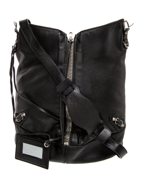 Balenciaga Leather Messenger Bag