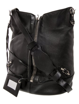 Balenciaga Leather Messenger Bag