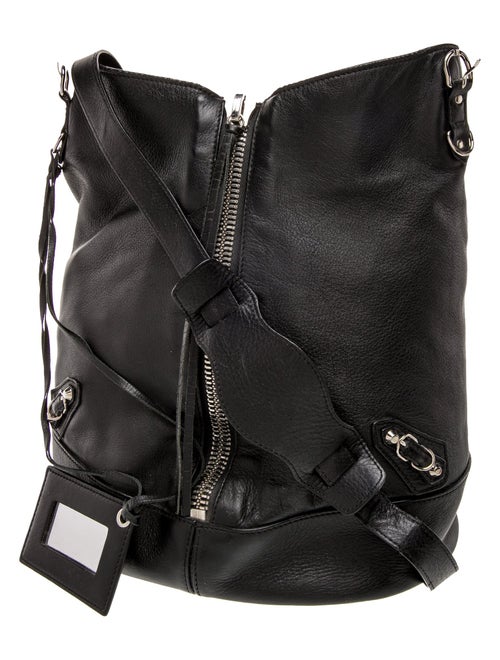 Balenciaga Leather Messenger Bag