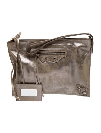 Balenciaga Suede Pouch