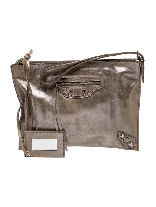 Balenciaga Suede Pouch