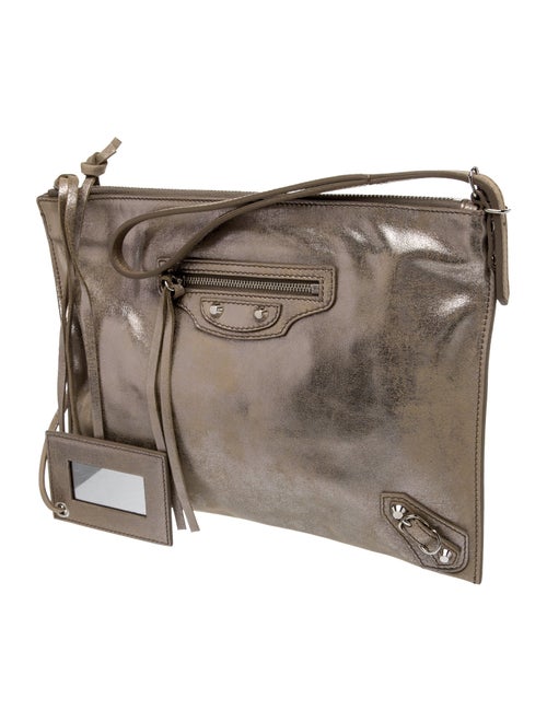 Balenciaga Suede Pouch