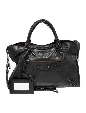 Balenciaga Leather Motocross Classic City