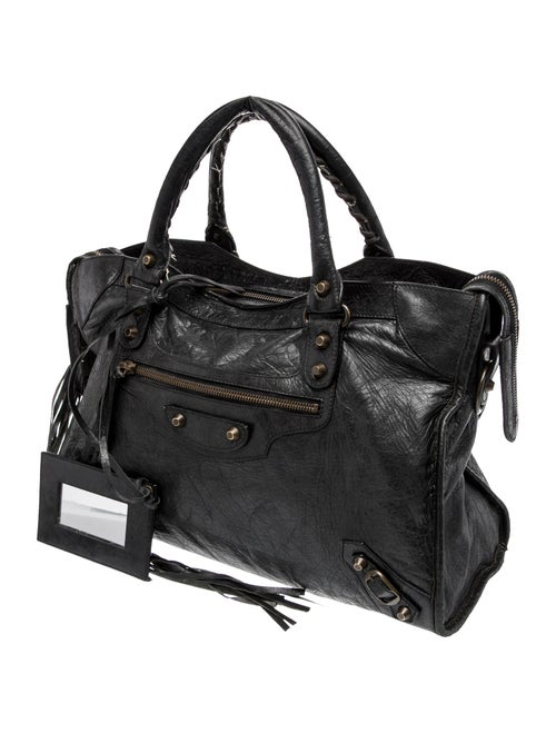 Balenciaga Leather Motocross Classic City