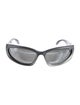 Balenciaga Cat-Eye Mirrored Sunglasses