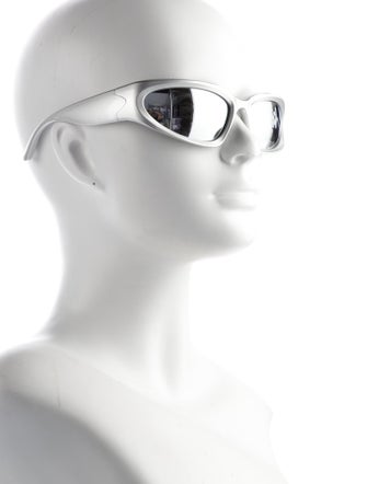Balenciaga Cat-Eye Mirrored Sunglasses