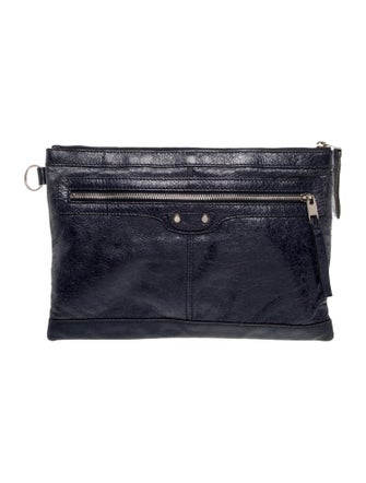 Balenciaga Leather Clutch