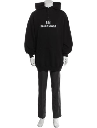 Balenciaga 2021 Graphic Print Hoodie