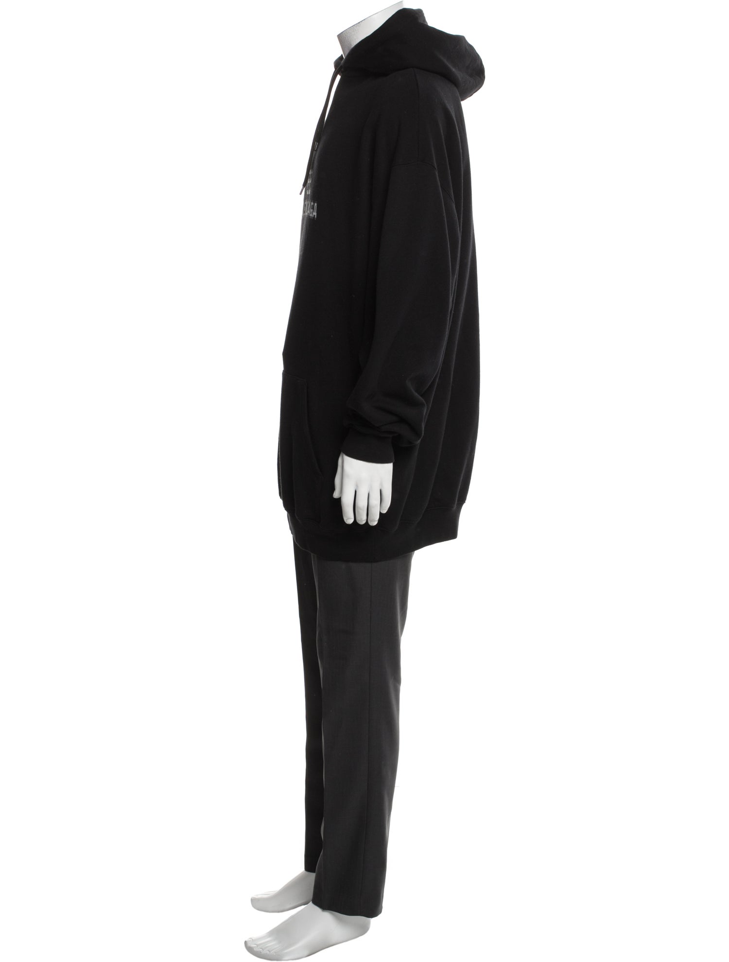 Balenciaga 2021 Graphic Print Hoodie