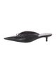 Balenciaga Leather Bow Accents Mules