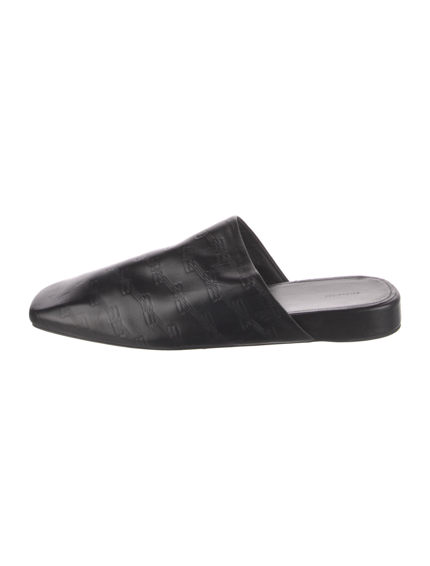 Balenciaga Leather Slippers