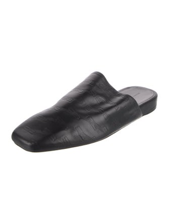 Balenciaga Leather Slippers
