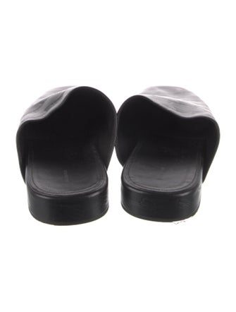 Balenciaga Leather Slippers