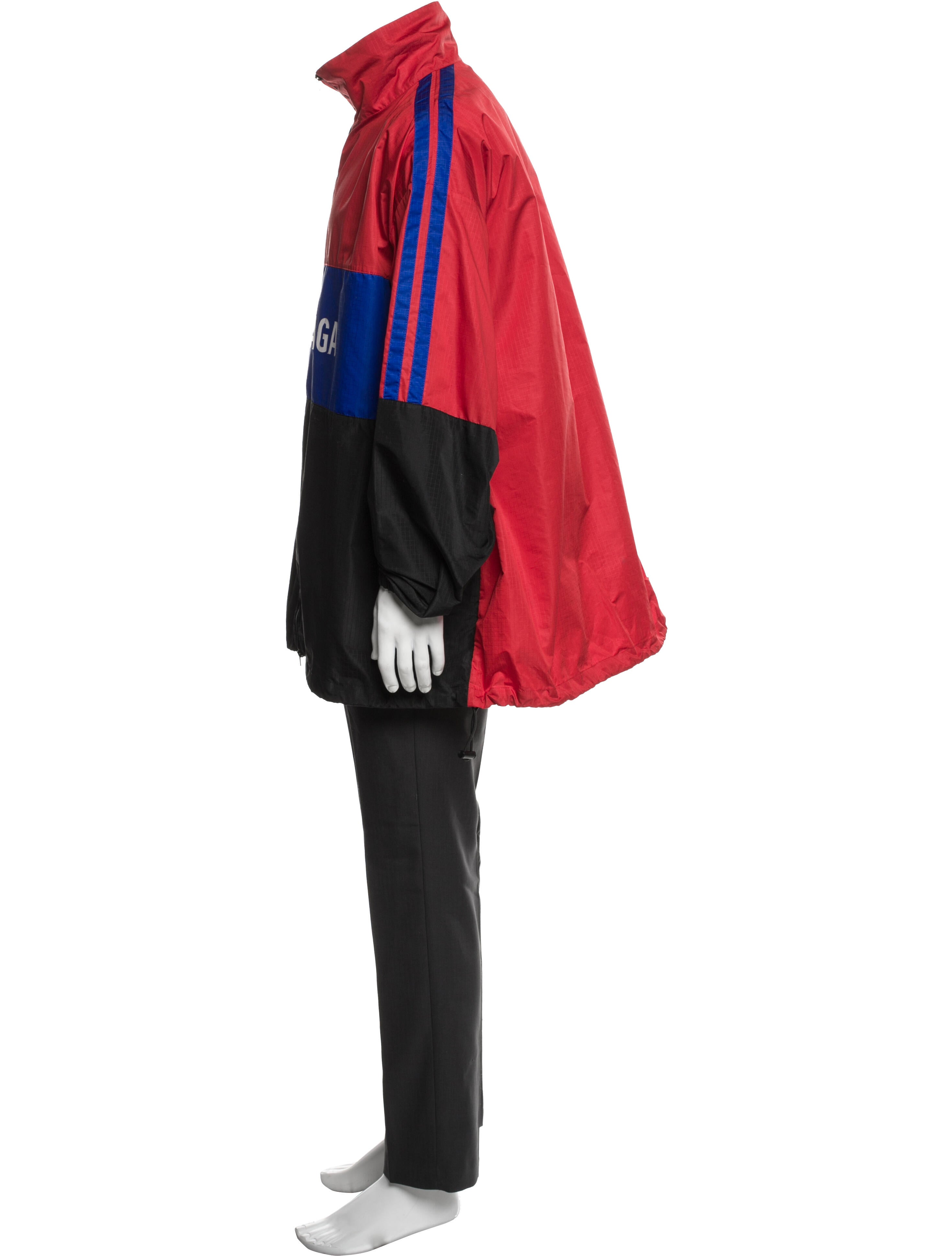 Balenciaga 2018 Signature Logo Parka