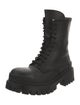 Balenciaga Leather Combat Boots