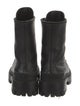 Balenciaga Leather Combat Boots