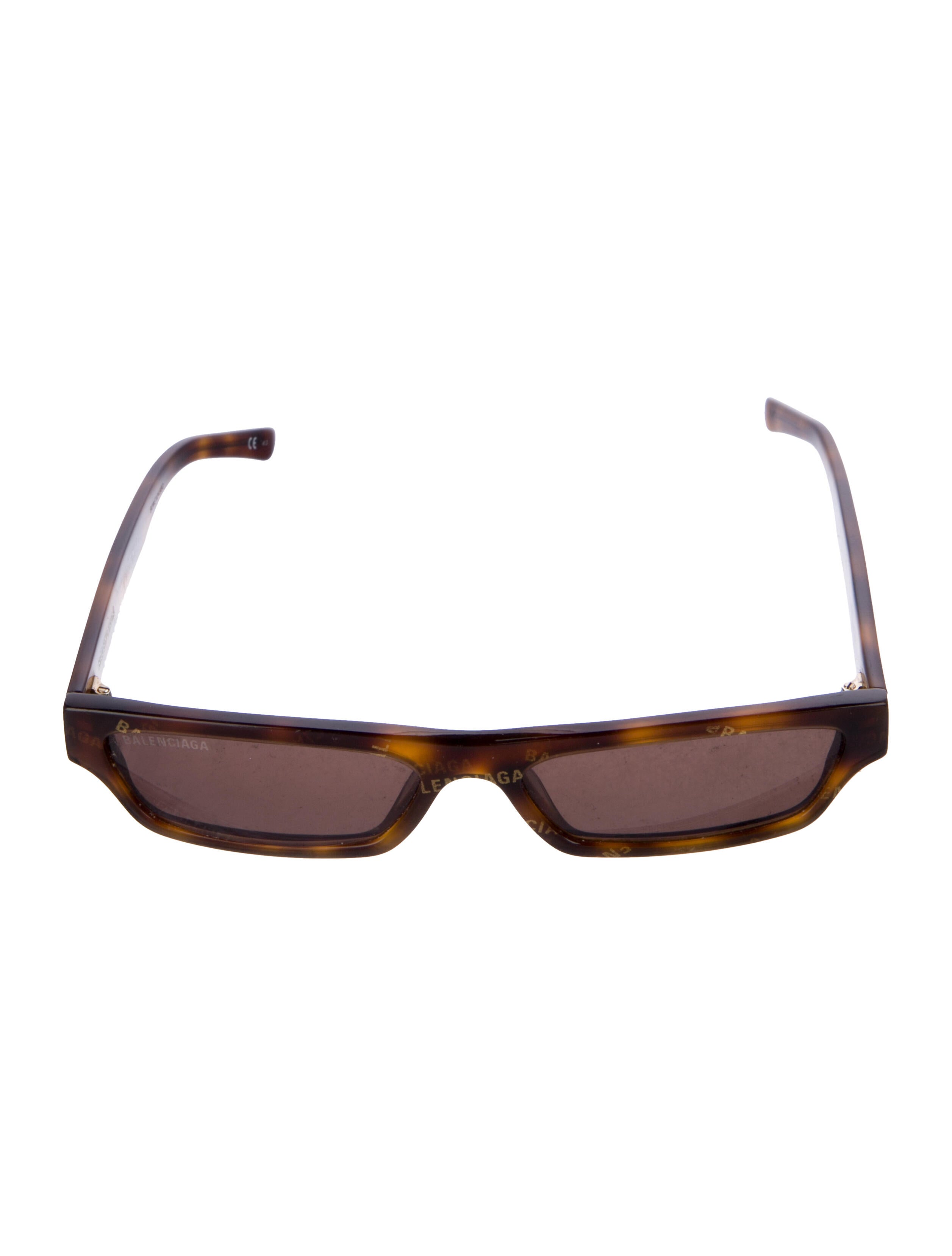 Balenciaga Square Tinted Sunglasses
