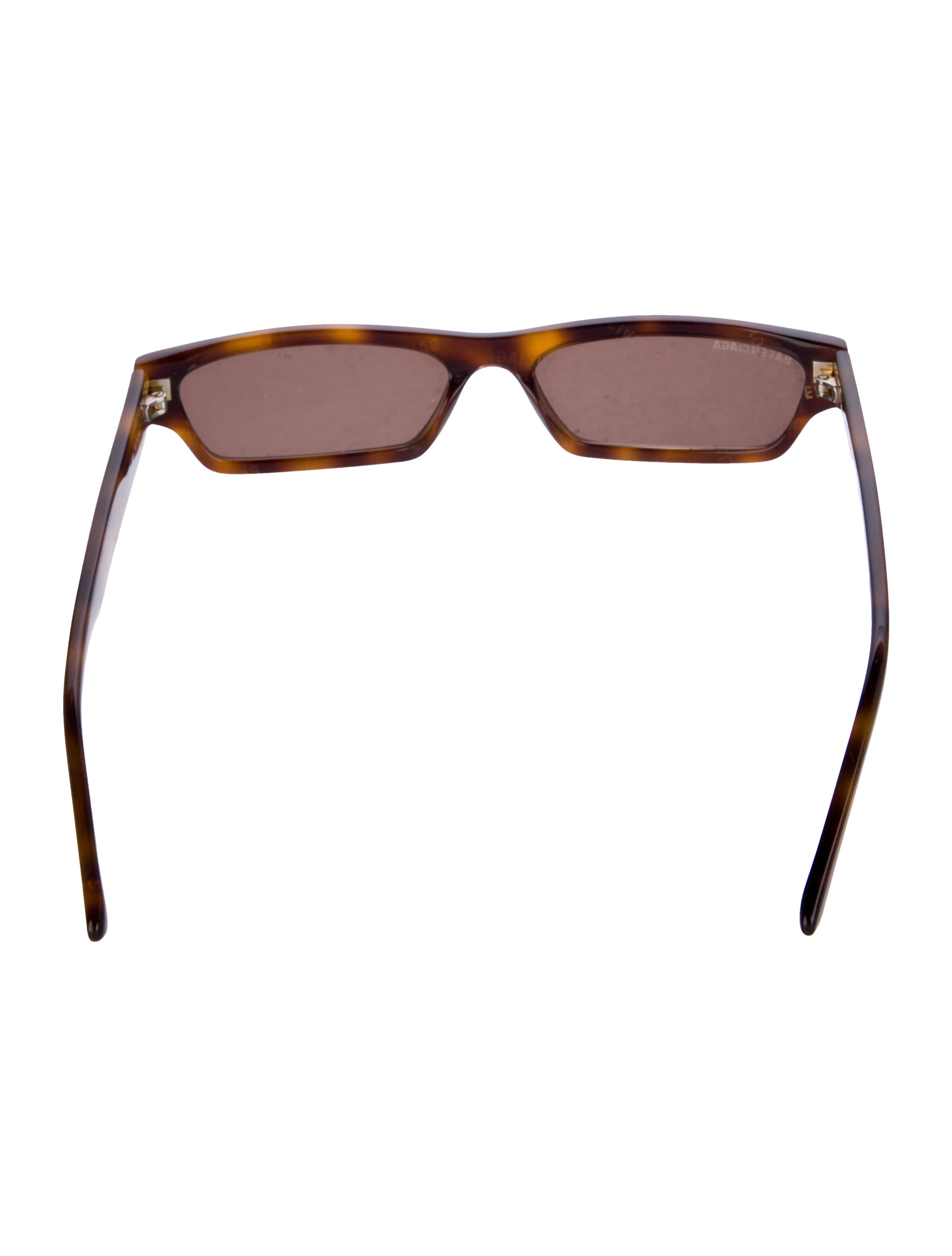 Balenciaga Square Tinted Sunglasses