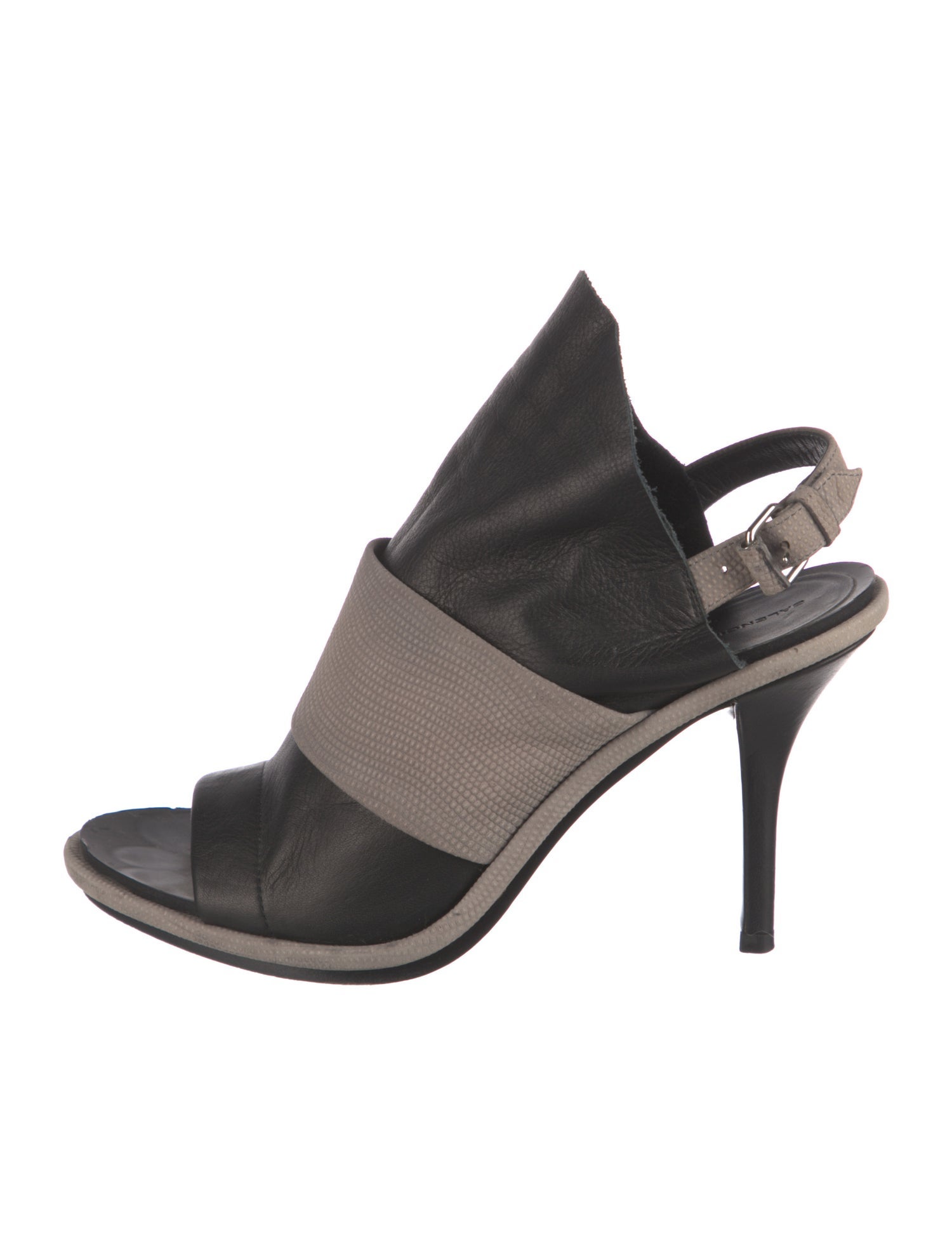 Balenciaga Leather Slingback Pumps