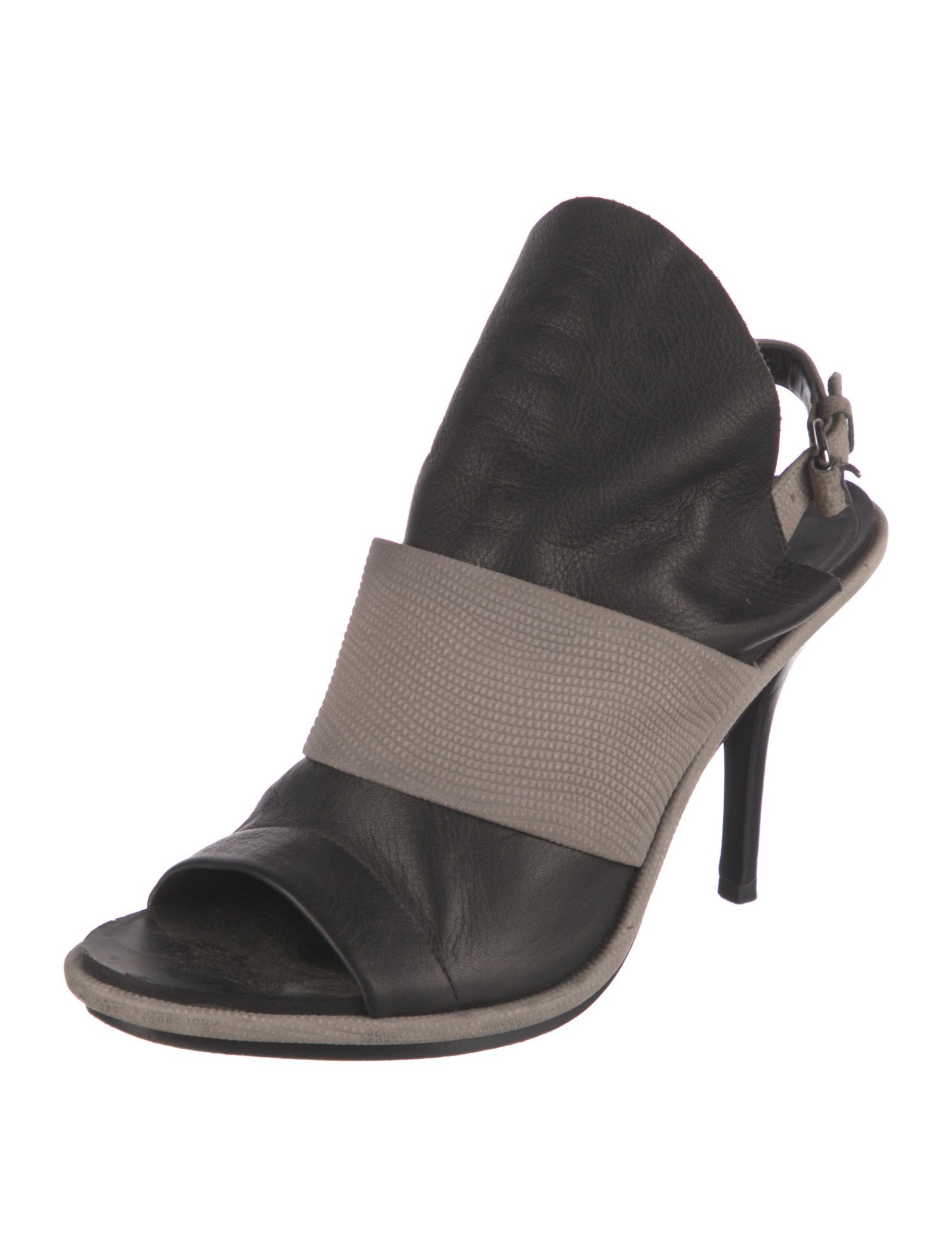 Balenciaga Leather Slingback Pumps