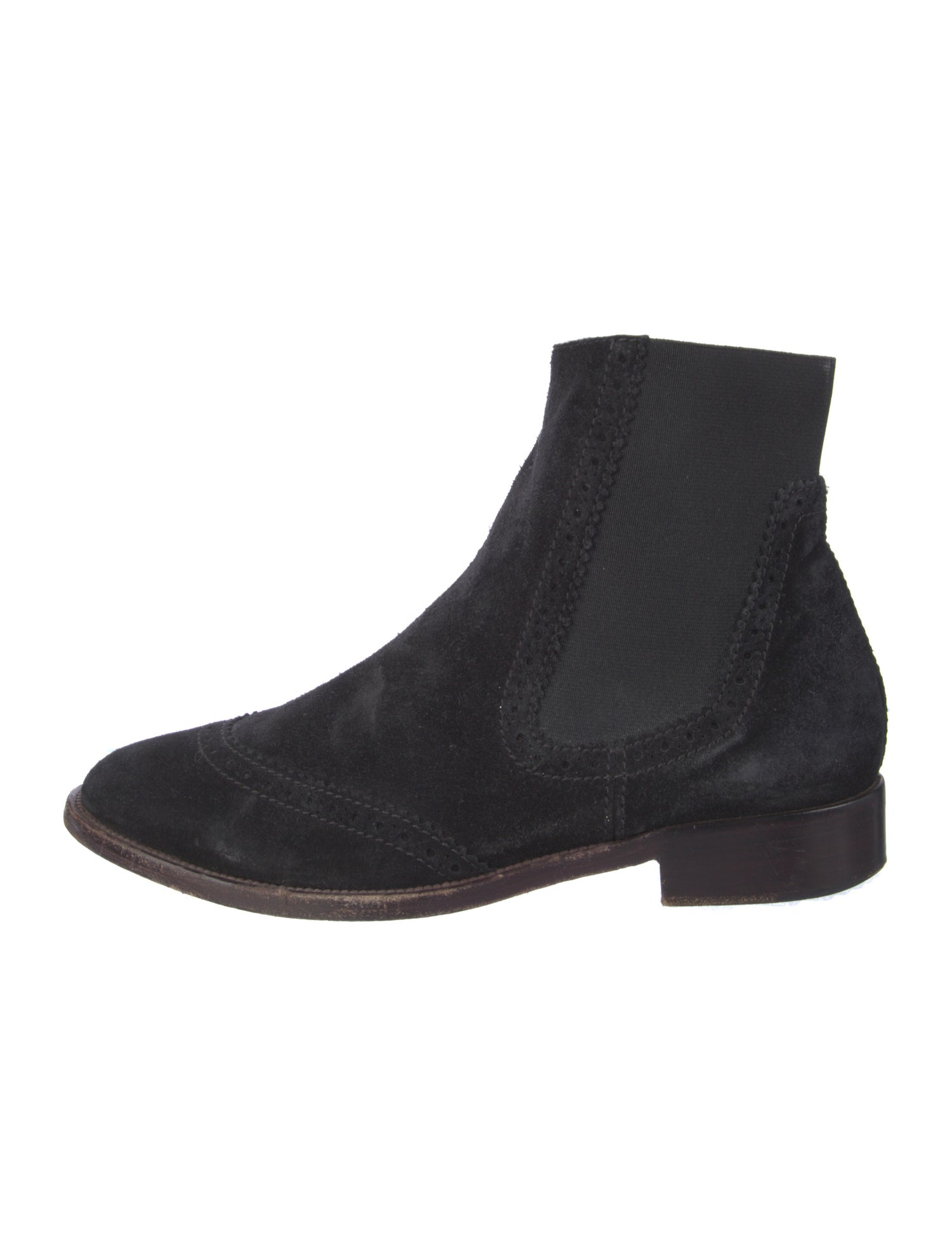 Balenciaga Suede Chelsea Boots