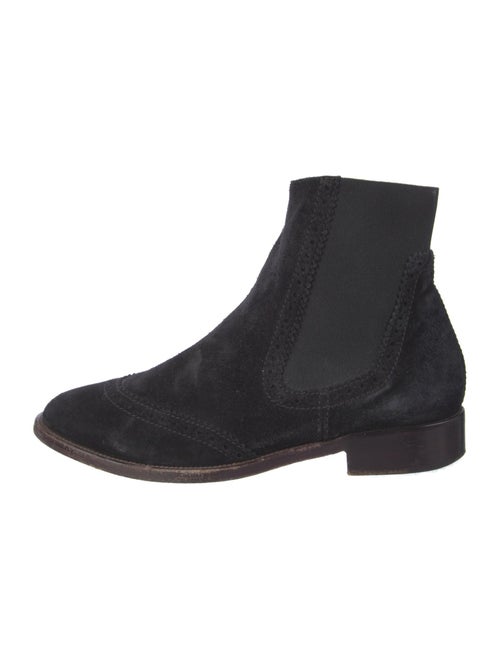 Balenciaga Suede Chelsea Boots