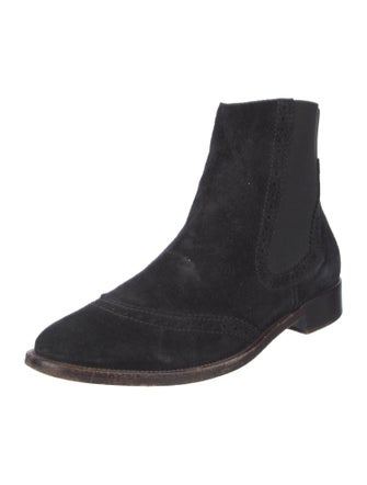 Balenciaga Suede Chelsea Boots