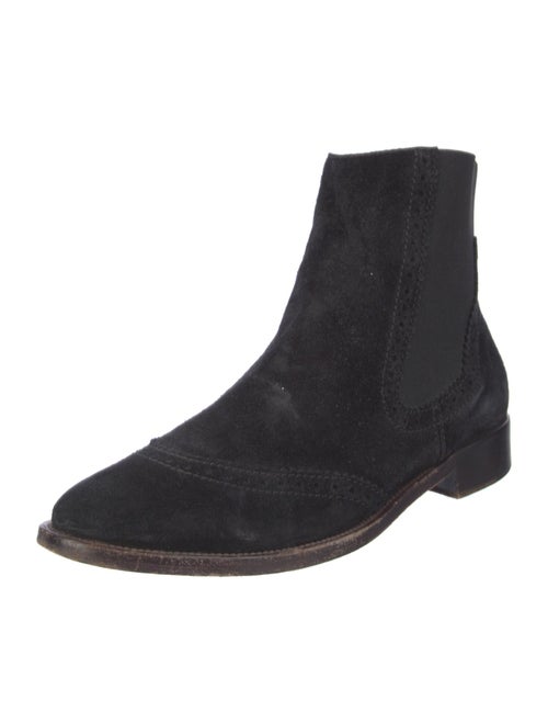 Balenciaga Suede Chelsea Boots