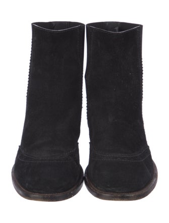 Balenciaga Suede Chelsea Boots