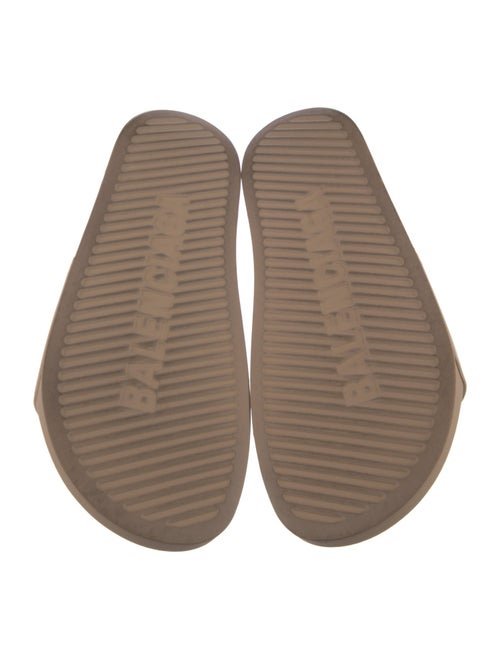 Balenciaga Rubber Printed Slides