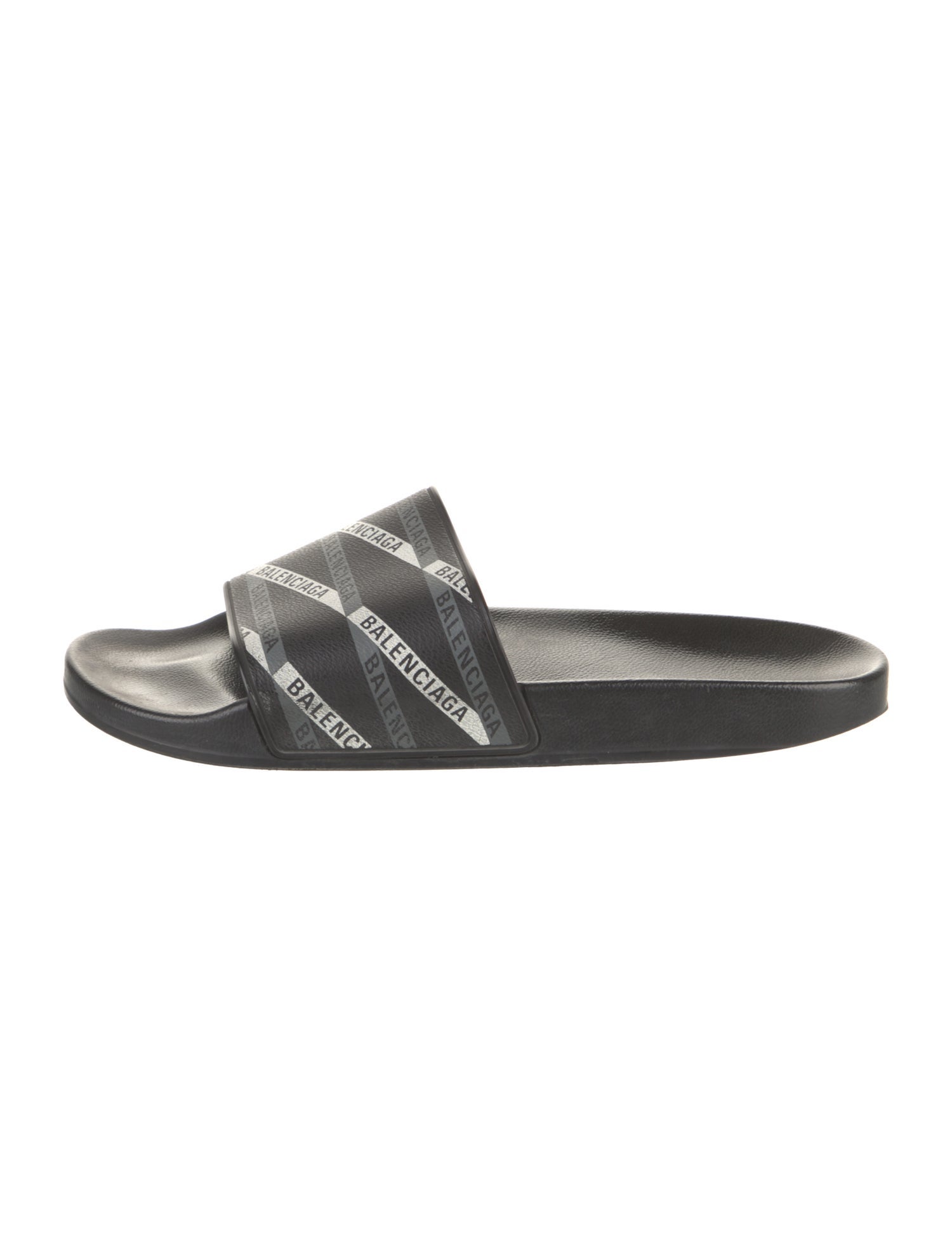 Balenciaga Rubber Printed Slides