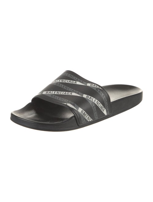 Balenciaga Rubber Printed Slides