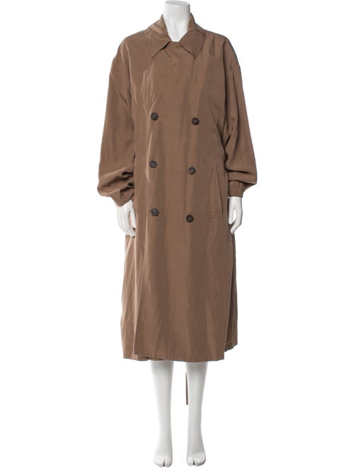 Balenciaga Silk Trench Coat