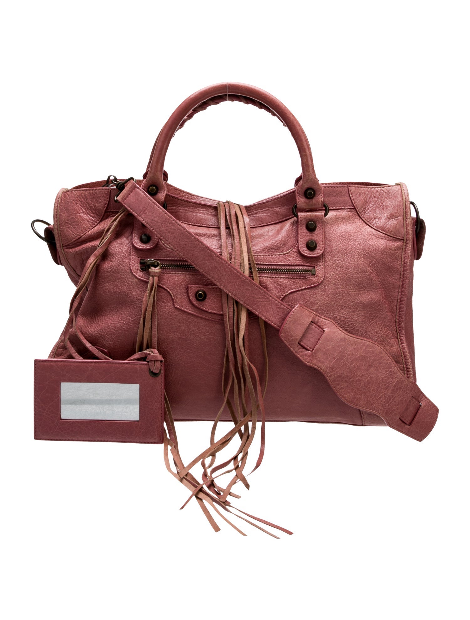 Balenciaga Leather Motocross Classic City