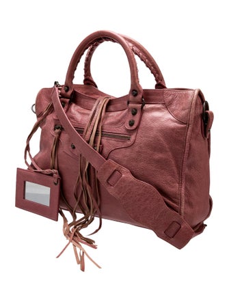 Balenciaga Leather Motocross Classic City