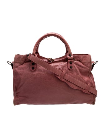 Balenciaga Leather Motocross Classic City