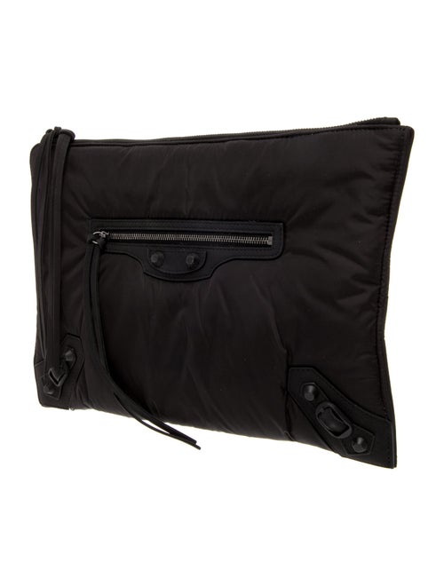 Balenciaga Nylon Motocross Clutch