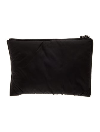 Balenciaga Nylon Motocross Clutch