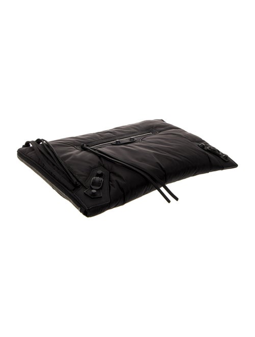 Balenciaga Nylon Motocross Clutch