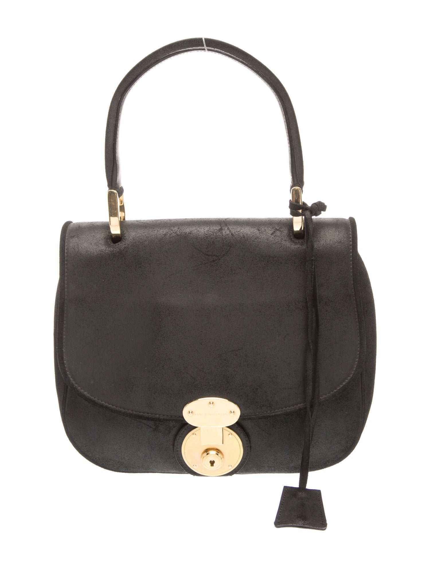 Balenciaga Suede Shoulder Bag