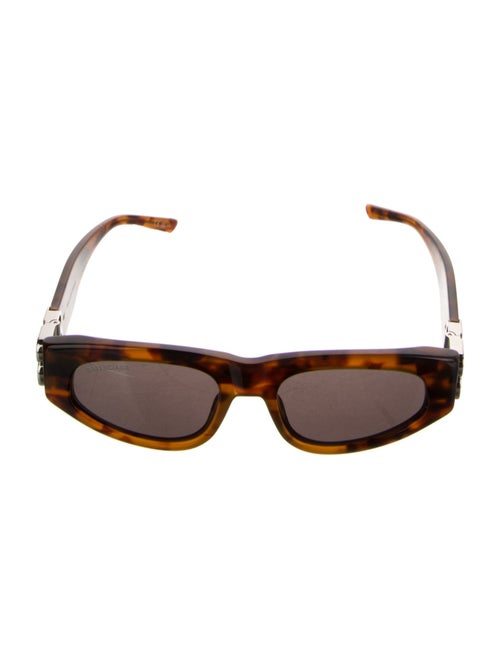 Balenciaga Square Tinted Sunglasses