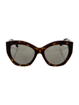 Balenciaga Dynasty D Frame Cat-Eye Sunglasses